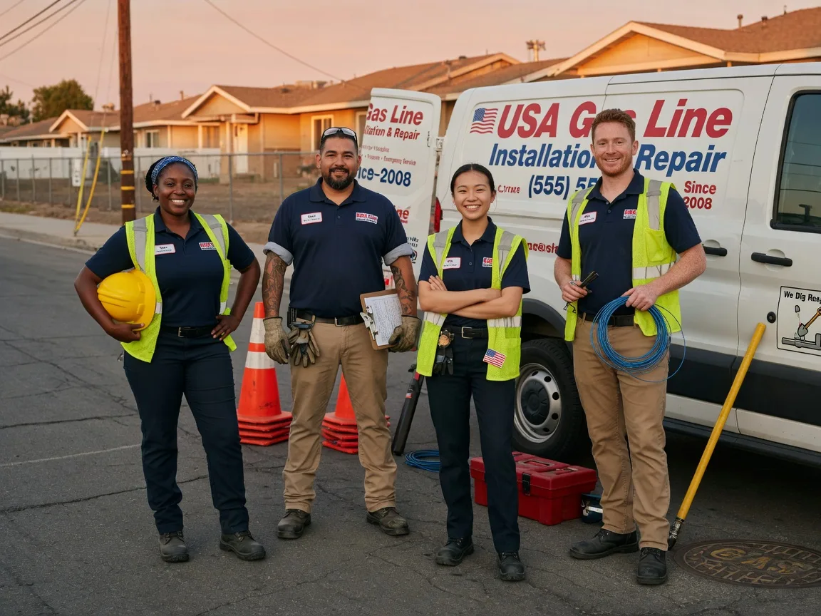 Gas Line Installation company in Michigan City, IN